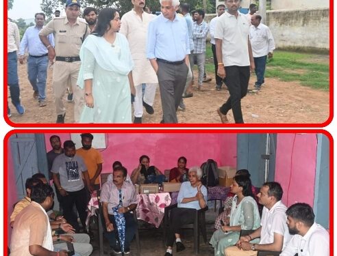 कलेक्टर दीपक सक्सेना ने आज सिहोरा विकासखंड के ग्राम भंडरा पहुंचकर लोगों संवाद किया