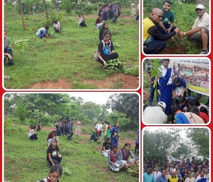 पौधारोपण कर एक पौधा मां के नाम अभियान का स्काउट गाइड ने किया शुभारंभ
