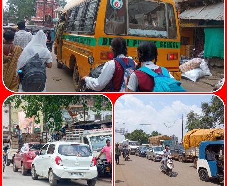 कटनी शहर की बड़ी विडम्बना, नही समझ रहे व्यापारी व वाहन चालक  अतिक्रमण विभाग व यातायात विभाग शहर मे भ्रमण करके शासन के पेट्रोल डीजल का कर रहे दुरुपयोग