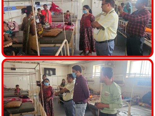 एस डी एम ढीमरखेड़ा ने किया उमरियापान सामुदायिक स्वास्थ्य केंद्र का निरीक्षण अस्पताल में अनुपस्थित मिले दो डाक्टर सहित 7 स्वास्थ्य कर्मियों को जारी हुआ कारण बताओ नोटिस बी एम ओ डा प्रसाद ने अनुपस्थित स्वास्थ्य कर्मियों से तलब किया स्पष्टीकरण