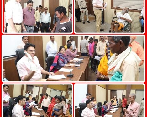 जनसुनवाई में भैयालाल को मिली स्मार्ट केन मंगलवार को आयोजित जनसुनवाई में 124 आवेदकों की सुनी गई समस्याएं कलेक्टर श्री प्रसाद ने संबंधित अधिकारियों को दिये निराकरण के निर्देश