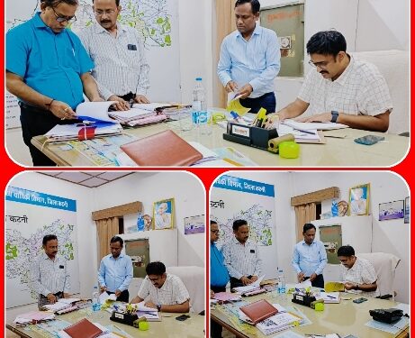 जिला पंचायत सीईओ श्री गेमावत ने पीएचई विभाग के कार्यालय का किया औचक निरीक्षण