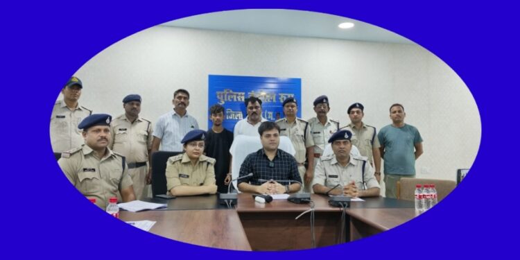 अवैध मादक पदार्थ गांजा तस्कर के विरूद्ध कटनी पुलिस की सख्त कार्यवाही, लग्जरी कार सहित आरोपी गिरफ्तार, आरोपी के कब्जे से लगभग 10 किलो गांजा सहित 2 नग पिस्टल जप्त