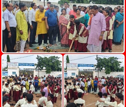 *दीनदयाल उपाध्याय वार्ड में विष्णु वेद स्कूल से शनि मंदिर* – *तिलक कालेज गेट तक 50 लाख की लागत से बनेगी सीसी रोड होगा नाली कवरिंग निर्माण*