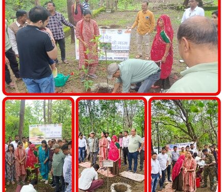 *नगर निगम आयुक्त प्रीति यादव ने “एक पेड़ मां के नाम” अभियान का डुमना नेचर पार्क में किया शुभारम्भ*  *निगमायुक्त ने कहा कि यह अभियान अब निरंतर चलाया जायेगा*