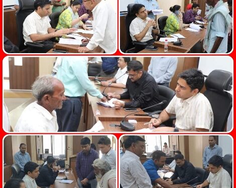 जनसुनवाई में पहुंचे लोगों की कलेक्टर श्री यादव ने सुनीं समस्याएं, आवेदन लेकर अधिकारियों को निराकरण के दिए निर्देश जनसुनवाई में आए 119 आवेदन