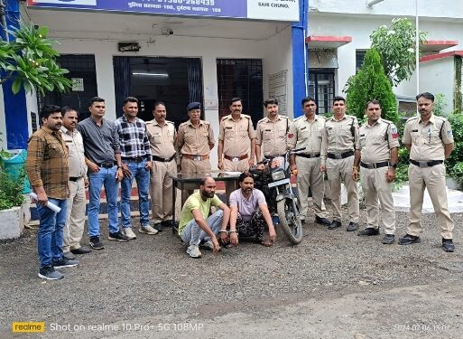 कालापीपल पुलिस ने चोरी का खुलासा…! सोने की चेन व मोटर सायकल सहित चोर गिरफ्तार.. पुलिस को में बडी सफलता…!