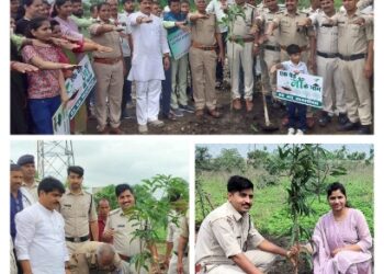 एक पेड़ मां के नाम/हरा-भरा कालापीपल अभियान के तहत विधायक घनश्याम चंद्रवंशी-उपनिरीक्षक रवि भंडारी ने किया वृक्षारोपण…!  सब इंस्पेक्टर तेज प्रकाश बोहरे द्वारा क्षेत्रीय विधायक घनश्याम चंद्रवंशी से पुलिस कॉलोनी में ओपन जिम की मांग रखी..!