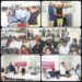 गारमेंट क्लस्टर में शुरू हुआ पाँच दिवसीय यूनिफार्म मेला अतिथियों ने फीता काटकर यूनिफार्म मेला का किया शुभारंभ