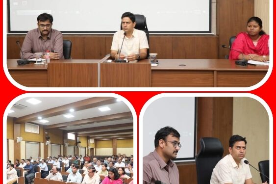 कलेक्टर श्री यादव ने अधिकारियों की परिचयात्मक बैठक में कहा – जनसमस्याओं के निराकरण के प्रति अधिकारी बनें संवेदनशील