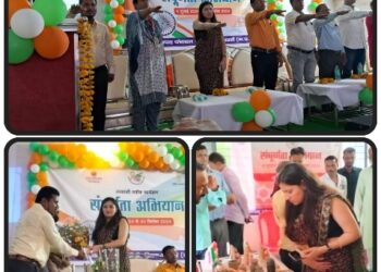भारत सरकार के नीति आयोग के नोडल अधिकारी सीमा एंटिल की उपस्थित में आंकाक्षी विकासखंड रीठी में संपूर्णता अभियान का हुआ शुभारंभ