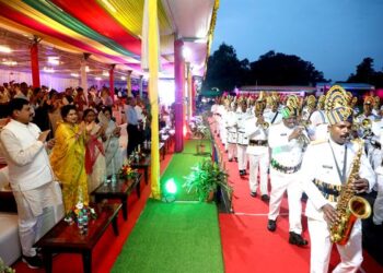म.प्र. पुलिस के गौरवशाली इतिहास में पुलिस बैंड का कार्यक्रम ऐतिहासिक – मुख्यमंत्री डॉ. यादव