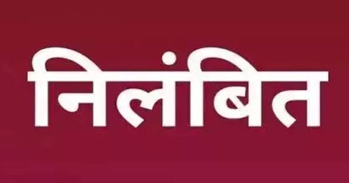 *कलेक्टर के निर्देश पर पटवारी अविनाश चौरसिया निलंबित*