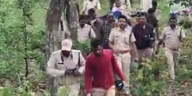 धमोखर बफर परिक्षेत्र के जंगल से शनिवार को बाघिन का किया गया रेस्क्यू, देखे VIDEO