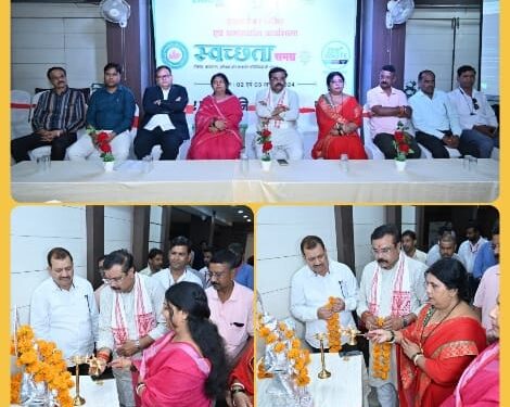 *स्वच्छ सर्वेक्षण 2024 अंतर्गत दो दिवसीय प्रशिक्षण सह एक्सपोजर विजिट कार्यक्रम हुआ आज से प्रारंभ* *महापौर,जिलाध्यक्ष एवं समस्त जनप्रतिनिधियों द्वारा दीप प्रज्वलन कर किया शुभारंभ* VIDEO