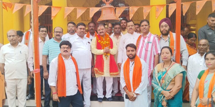 *सांसद संतोष पाण्डेय के प्रयास से डोंगरगढ़ पर्यटन के क्षेत्र के रूप में होगा भरपूर विकास (विजेन्द्र सिंह ठाकुर)*