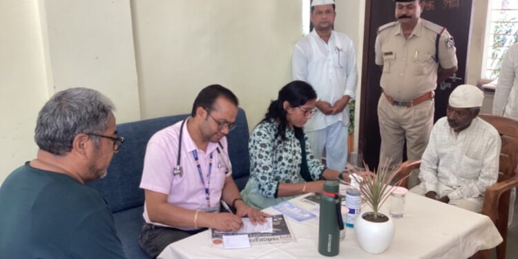 केन्द्रीय जेल नर्मदापुरम खण्ड-‘अ’ में जिला चिकित्सालय (मन कक्ष) द्वारा मानसिक स्वास्थ्य शिविर का किया आयोजन