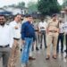 कलेक्टर श्री सिंह ने हरदा शहर में बाढ़ के संभावित क्षेत्रों का दौरा किया*