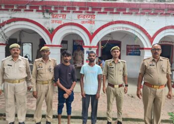थाना इंदरगढ़ पुलिस द्वारा 02 वांछित/शातिर अभियुक्तगण को किया गया गिरफ्तार।*
