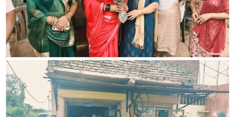 *नगर विकास में अग्रसर महापौर प्रीति संजीव सूरी कर्मठ पार्षद श्याम पंजवानी ने बाबा नारायण शाह वार्ड को दी विकास कार्यों की सौग़ात* *लगभग 20 लाख की लागत से बनेगी विभिन्न स्थानों में सीसी नाली*