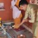 त्रिनेत्र महादेव मंदिर पर नाग पंचमी के अवसर पर बाबा महाकाल का किया जल अभिषेक…!