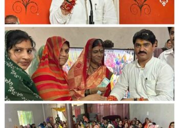 लाडली बहनों से बहनों से बंधवाया रक्षा सूत्र बहनों की सशक्त भागीदारी समृद्ध प्रदेश की तैयारी..विधायक घनश्याम चंद्रवंशी