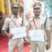 दुर्दांत अपराधी किस्सू तिवारी को पकड़ने वाले दोनों उप निरीक्षक हुए सम्मानित, 15 अगस्त पर पूरी टीम का हुआ सम्मान