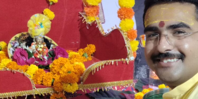 संघर्ष को जीतने की प्रेरणा ही कृष्ण है : डा आशुतोष शर्मा फोटो,वीडियो