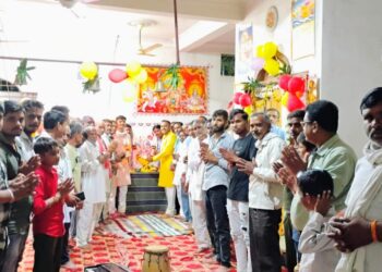कुशवाहा सामाजिक बंधुओ द्वारा लव कुश प्रकट उत्सव मनाया