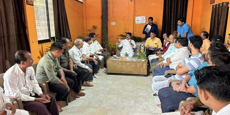 भारतीय जनता पार्टी संगठन पर्व के अंतर्गत कृषि सेवा संगठन के साथ बैठक आयोजित,विधायक घनश्याम चंद्रवंशी…..!