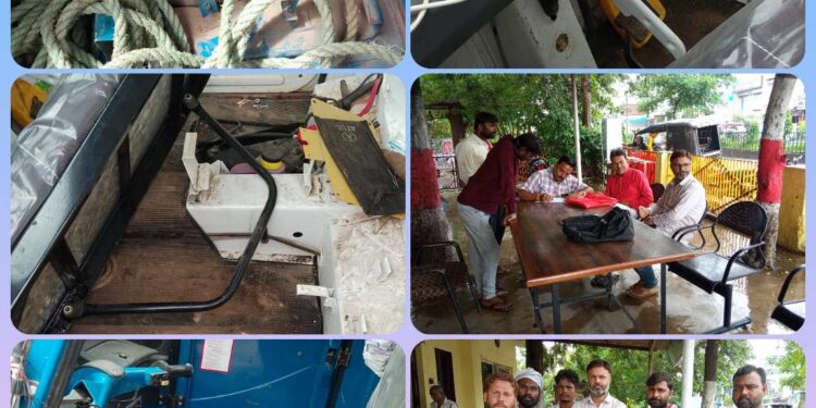 सात से आठ वाहनो की बेट्री टूल किट, स्टापनी नगद की हुई चोरी लगभग एक से डेढ़ लाख की चोरी, बस स्टैंड चौकी मे शिकायत के लिए पहुँचे वाहन मालिक