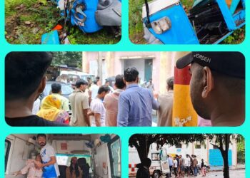 झांसी जिले के मऊरानीपुर कोतवाली क्षेत्र से बड़ा हादसा श्रद्धालुओं से भरी हुई आपे पहाड़ से गिरी दुर्घटना में एक लड़की की हुई मौत गई साथ ही कई सवारियां गंभीर रूप से घायल हुई । जिनमें से कुछ को हालत गंभीर होने पर मेडिकल कॉलेज झांसी के लिए रेफर कर दिया गया।