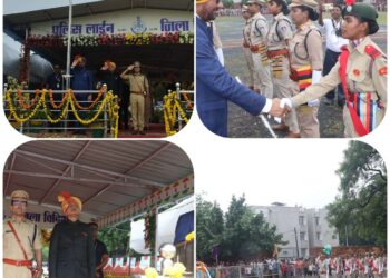 प्रभारी मंत्री पटेल ने ध्वजारोहण कर परेड़ की सलामी ली उत्कृष्ट कार्य करने वाले पुरस्कृत हुए