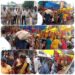 नगर निगम अतिक्रमंण विभाग का काम कर रही पुलिस बल, पथ व्यापारियों को नही मिली कोई उचित जगह बीच शहर मे राखी खरीदी के लिए शहर मे उमड़ रही भीड़