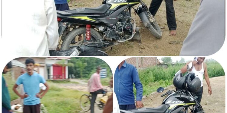रक्षाबंधन के त्योहार पर बाइक से घर जा रहे युवक की बाइक कुत्ते से टकराई बाइक सवार दो युवक गंभीर रूप से हुए घायल