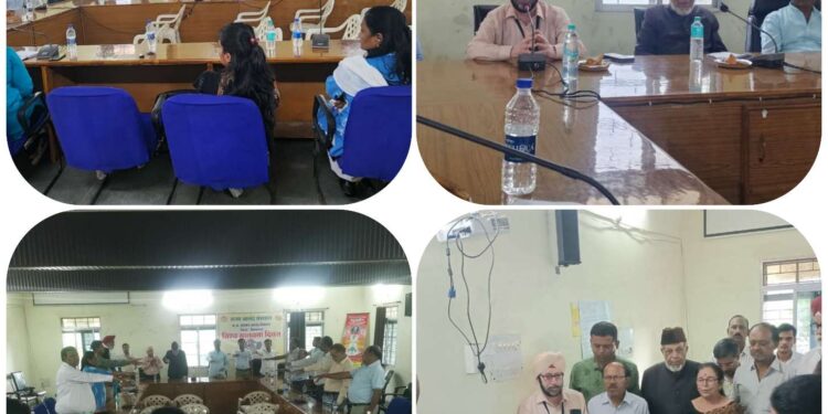 *राज्य आनंद संस्थान भोपाल द्वारा मनाया गया विश्व मानवता दिवस*  *स्थानीय जनपद सभागार छिंदवाड़ा में सर्वधर्म सभा की बैठक का हुआ आयोजन*