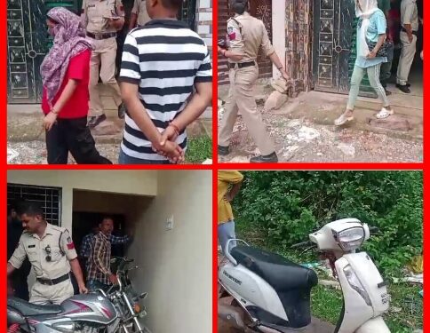 नागरिको का कहना रेड रोज स्पा संचलाक ही करवाता था रहवासी क्षेत्र पर देह व्यापार, हथौड़ी लेकर पहुँचा था स्पा का मैनेजर पुलिस देख मौके हुआ रफू चक्कर