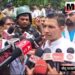 इंदौर नगर निगम के दफ्तर पर कांग्रेस का प्रदर्शन, पुलिस ने चलाई वाटर कैनन, प्रदेश कांग्रेस अध्यक्ष समेत आला नेता मौजूद, नगर निगम इंदौर में लगाए 2000 करोड़ के घोटाले के आरोप, देखें VIDEO