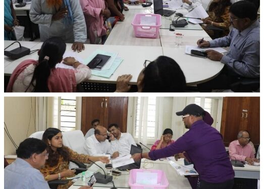 जनसुनवाई कलेक्टर सुश्री ऋजु बाफना ने सुनी लोगो की समस्या