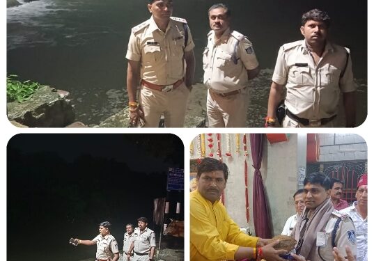 **माधवनगर पुलिस द्वारा चालीसा व्रत महोत्सव, दीप दान हेतु सुरक्षा एवं यातायात व्यवस्था **