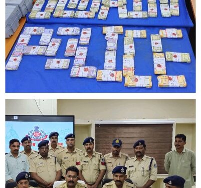 पुलिस नें 2293100/- रूपये की वारदात का 12 घंटो के भीतर किया खुलासा।