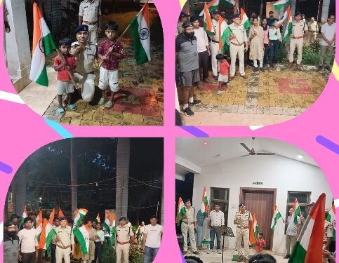 **हर घर तिरंगा’ अभियान के तहत थाना माधव नगर द्वारा आयोजित संगीत एवम् सेल्फी कार्यक्रम***