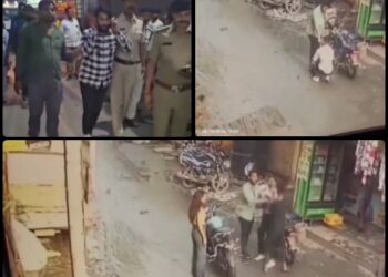 इंदौर में लिस्टेड गुंडे रितेश ने आदिवासी युवक को पिता जूते के लैस बंधवाए, फिर पुलिस ने गुंडे का तोड़ा पैर और निकाला जुलूस देखिए VIDEO