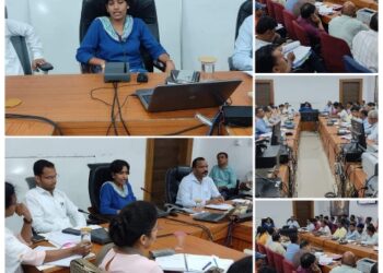 कलेक्टर सुश्री संस्कृति जैन की अध्यक्षता में मंगलवार 27 अगस्त को कलेक्ट्रेट सभाकक्ष में समय-सीमा बैठक आयोजित हुई