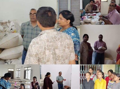 कलेक्टर श्री यादव के निर्देश पर खाद्य सुरक्षा टीम ने किया तीन छात्रावासों का निरीक्षण खाद्य सामग्री के लिए गए नमूने