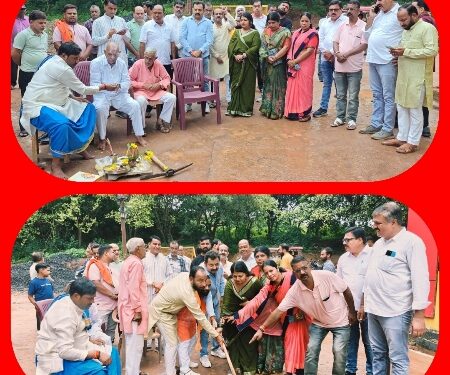 *वर्षों से रुके विकास कार्य के सपने को लगे पंख ,महापौर प्रीति संजीव सूरी ने स्थानीय जनों की माँग को किया पूरा* *संत कंवरराम वार्ड में लगभग 33 लाख की लागत से बनेगी सीसी रोड ,वार्ड के वरिष्ठ नागरिक से कराया भूमिपूजन*