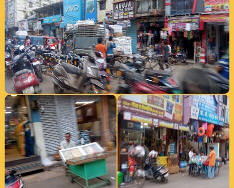 मुख्य स्टेशन रोड पर ठेले ही ठेले , कोई नहीं हटा सकता , महीना देता हूं ?