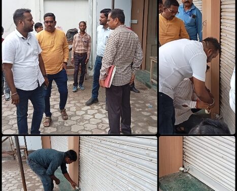 *नगर निगम द्वारा आज भी चार प्रतिष्ठानों में की गयी तालाबंदी – निगमायुक्त प्रीति यादव*