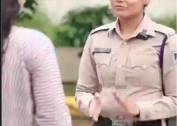 लेडी कांस्टेबल का Video वायरल, SP ने किया निलंबित