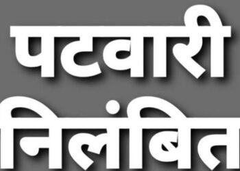 कार्य में लापरवाही बरतने पर दो पटवारियों निलंबित